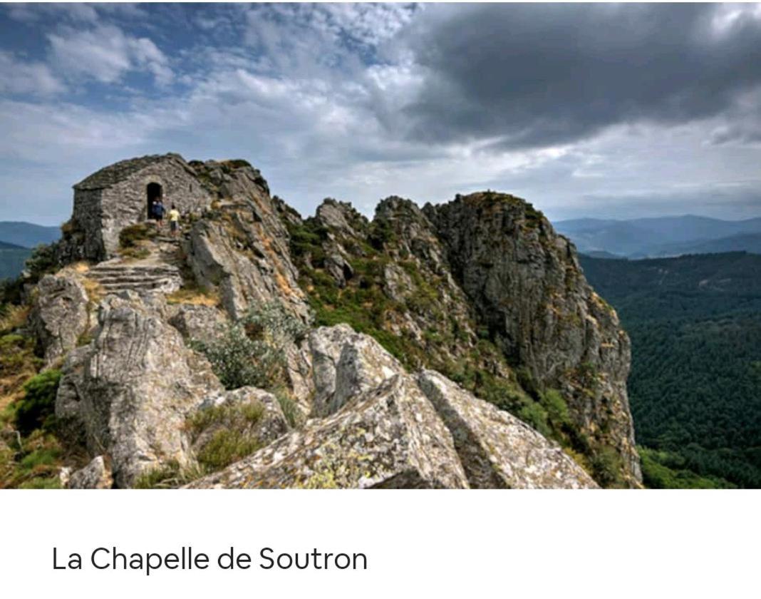 Gite Le Gravier En Haut De Villa Proche De La Dolce Via Arcens ภายนอก รูปภาพ